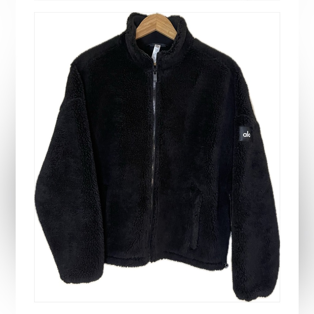 Alo Yoga Women's Flurry Sherpa Jacket, Size Medium